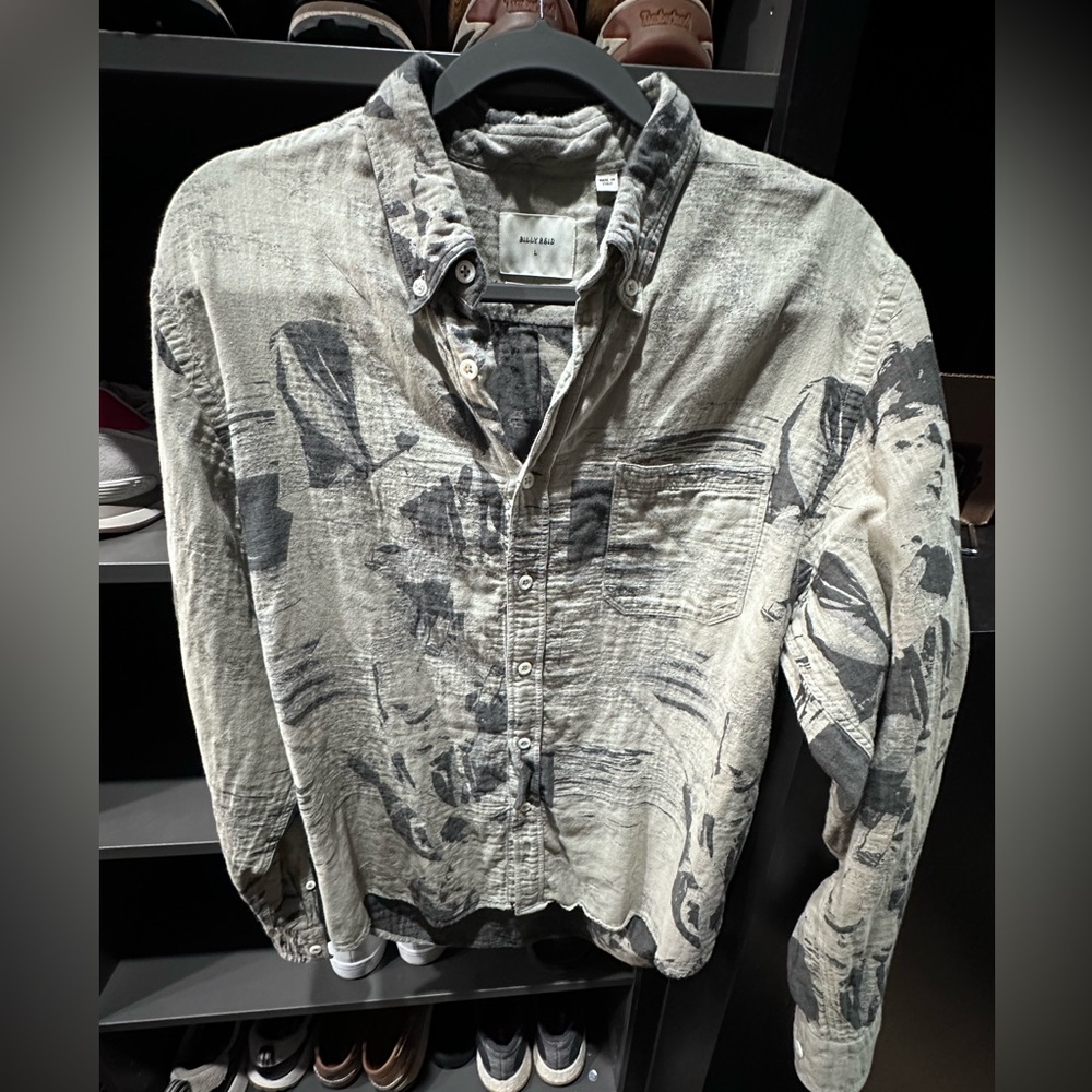 Billy Reid made in Italy Large shirt